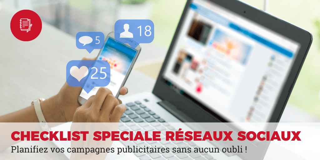 checklist spéciale reseaux sociaux