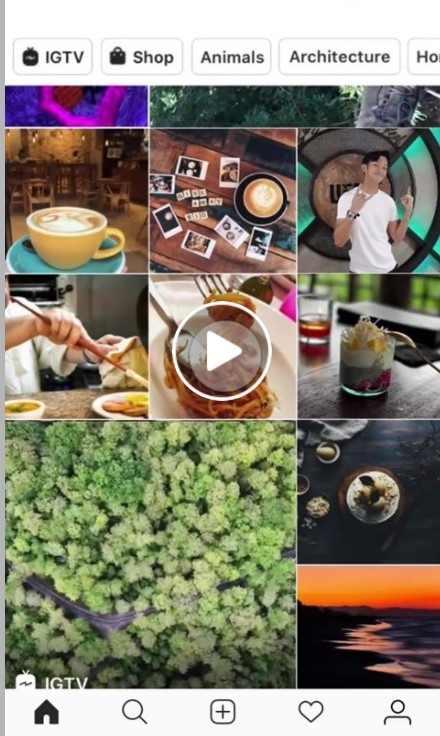 publicité sur instagram