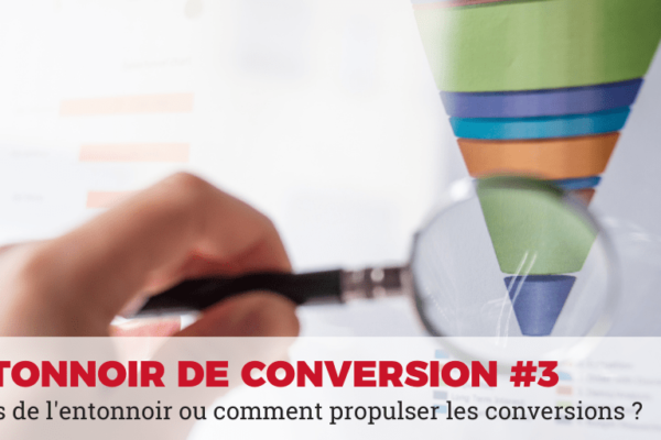 bas de l'entonnoir de conversion