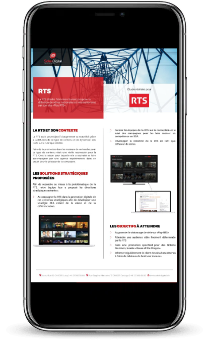 etude de cas RTS